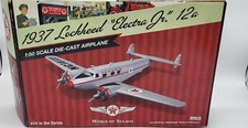 Wings Of Texaco 1937 Lockheed “Electra Jr.” 12a 1:50 Scale Die-cast Airplane 