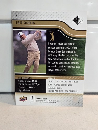 2012 Upper Deck SP Golf Retail #1-80 Base + Rookie Ext Ser & Sapphire Parallels - Picture 11 of 141