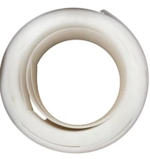 10 Count UHMW Plastic Sheets 3 inch x 0.090 inch x 124 inch each Flexo Concepts