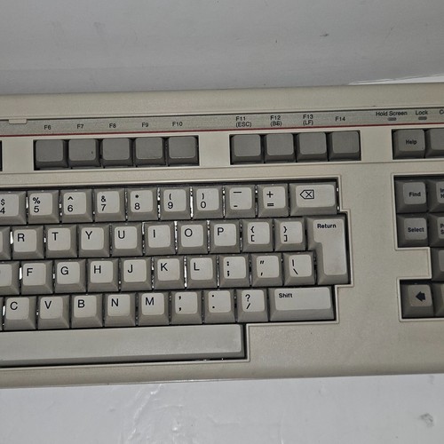 Vintage DEC LK201 Keyboard RE-LK201-EA B01 Digital Terminal USA - Zdjęcie 3 z 9