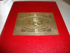 Atlanta Fire Department 1975 History And Year Book Owned By Chief Danny Bowman