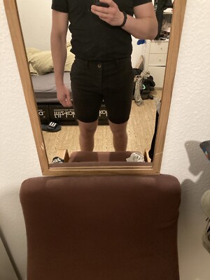 Threadbare Kurze Hose, Schwarz 34/50