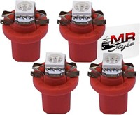 Mr-Style 4X Led Tachobeleuchtung Rot Passend FüR Smart Fortwo 450 Coupe Cabrio