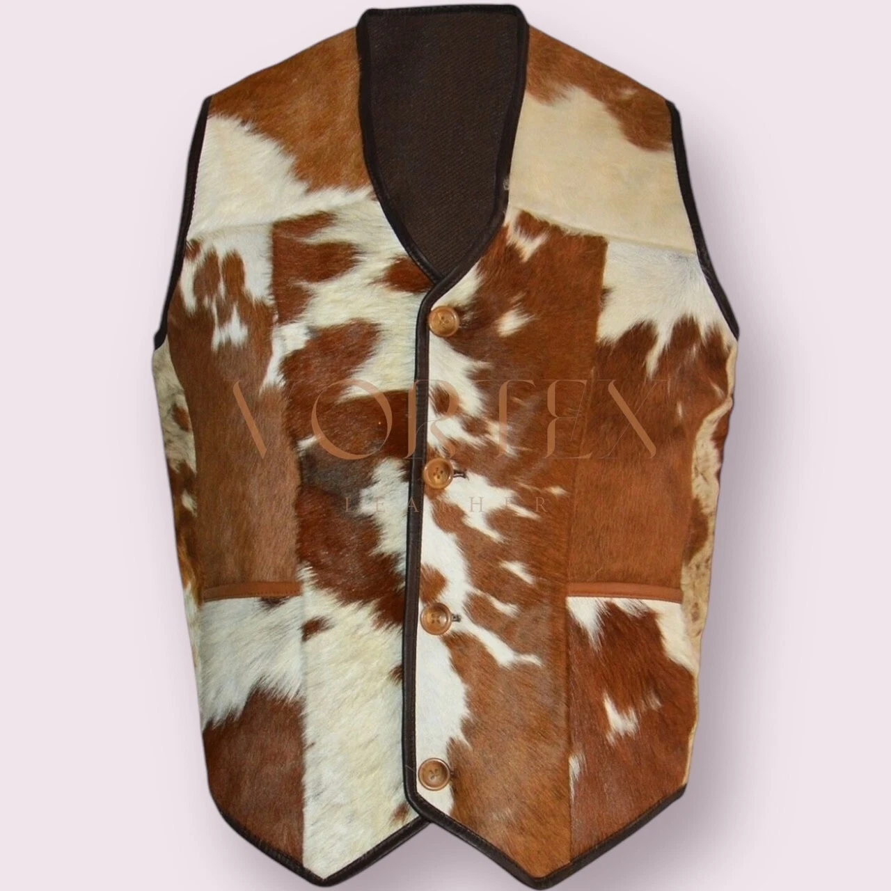 Mens Natural Leather vest Genuine Soft Cowhide Causal Wear vest
Opens in a new window or tab