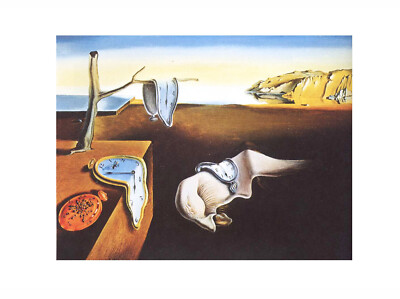 Poster Salvador Dalì La persistenza della memoria