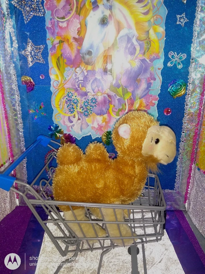 🦄Ganz / Webkinz Stringy "Camel" Brown & Tan Color HM341 9" Plush! - Image 4 of 4