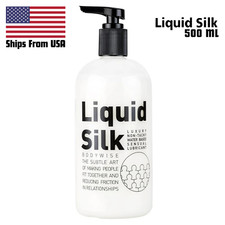 USA Seller FREE SHIPPING Liquid Silk EXTRA LARGE 500 ml Personal Sex Lubricant