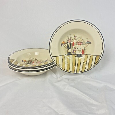 LOT OF HD DESIGNS LE CHEF DINNERWARE 10