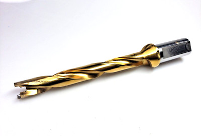 Ingersoll TD1800144C8R01 18mm Indexable Drill 8xD Gold Twist Replaceable Tip