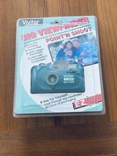 NEW Vivitar Camera Big Viewfinder Point N Shoot EZ Green 1995 Sealed NOS