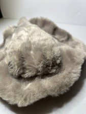 12" Plush Stingray - Gray Stuffed Animal- The Petting Zoo-  2002