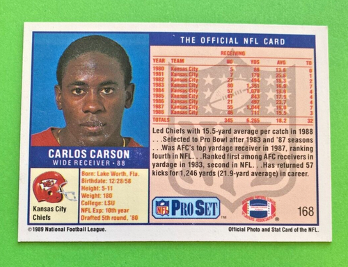 1989 NFL Pro Set. Pick what you need to complete your set. - Picture 161 of 401