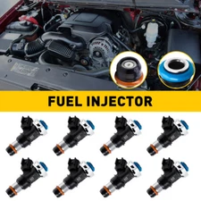 8X 12580681 Fuel Injector For Chevy Cadillac GMC 4.8 5.3 6.0 6.2 217-1621