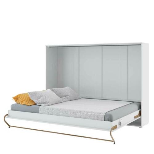 Wandklappbett Concept Pro 120x200 Horizontal Lenart Bett Weiß Hochglanz - Bild 1 von 6