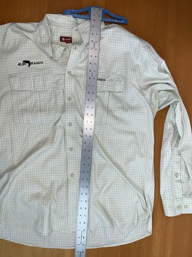 Simms 3x dry long sleeve shirt Fishing Shirt Size XL Long Sleeve Collared - Picture 8 of 8