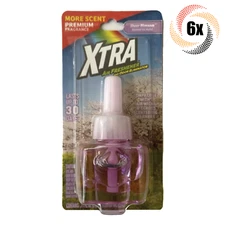 6x Packs Xtra Sheer Blossom Oill Refill Air Freshener Odor Eliminator | .71oz
