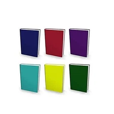 Book Sox Stretchable Book Cover: Jumbo 6 Ultra Color Value Pack. Fits Most Ha...
