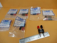 HH Smith Dual Banana Jack Plugs Model 1682 with Binding Posts NOS Qty 7!