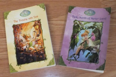 Lot of 2 A Stepping Stone Book: Disney Fairies Tinker Bell By Kiki Thorpe *READ*