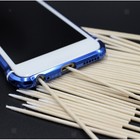 100Pcs Cotton Disposable Stick Cleaning Tool for iphone Samsung Charge Port