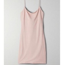 Aritzia Wilfred Free Maeve Tiny Tie Back Mini Dress - M