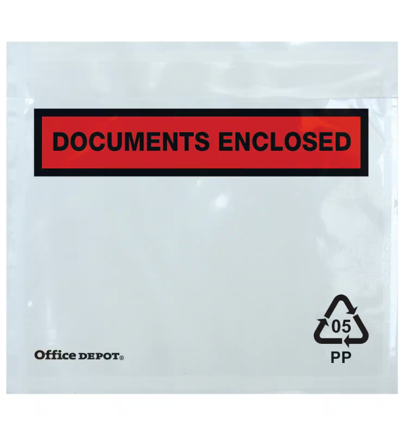 Document Enclosed Envelopes C7 115 x 81 mm Self-Adhesive Printed Box of 1000