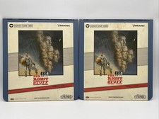 The Right Stuff CED SelectaVision VideoDisc 2 Disc Set Laserdisc Warner Bro 1983