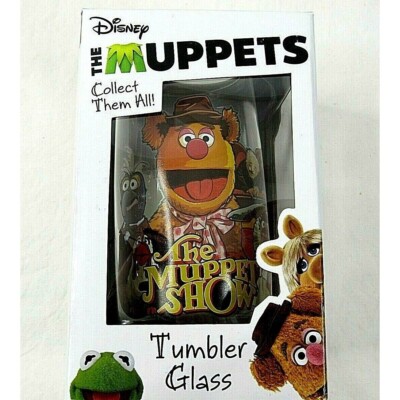 Disney Muppet Show Fozzie Bear Tumbler Glass Character Collectible NIB