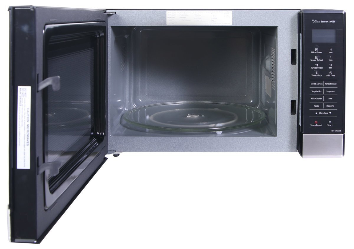 NEW Panasonic NNST665B 32L Genius 1100W Microwave 8887549592171 eBay