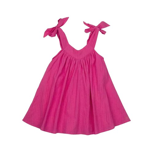 Babidu baby Girls Pink Gingham Dress Set 36m 3 Bloomers | eBay