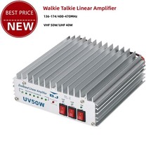 BJ-UV50W 136-174/400-470MHz UV Dual Band Duplex Walkie Talkie Linear Amplifier