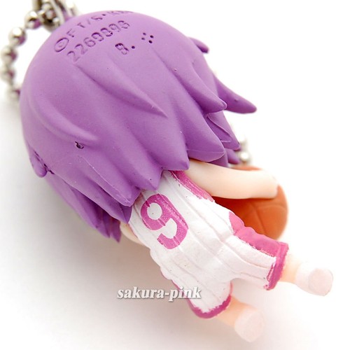Atsushi Murasakibara Kuroko no Basuke Basketball ALL STAR mini Figure Key Chain - Picture 4 of 6