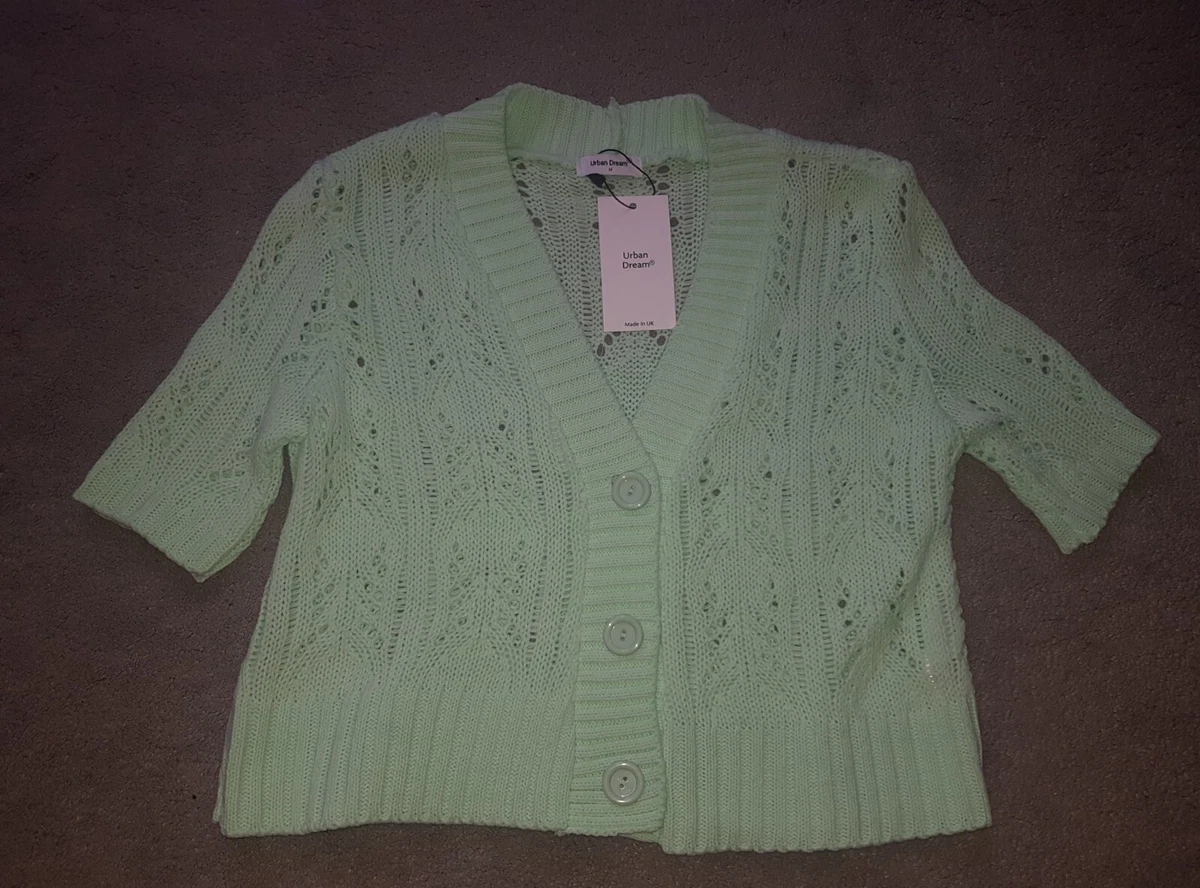 Short sleeve shop half cardigan