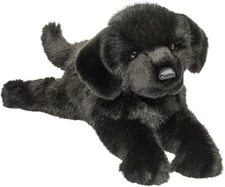 Jake Black Lab Dog Plush Stuffed Animal