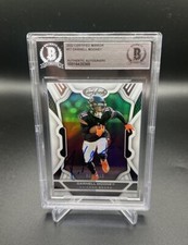 Darnell Mooney Chicago Bears Autographed Signed Beckett BAS Slabbed Card COA