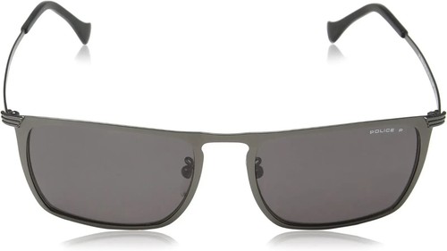Gafas de sol polarizadas Police RIVAL 8 SPL155 de metal armado para hombre hechas en Italia $290 NUEVAS