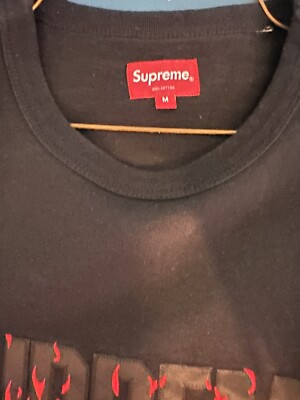 Supreme Flame Shirt | eBay
