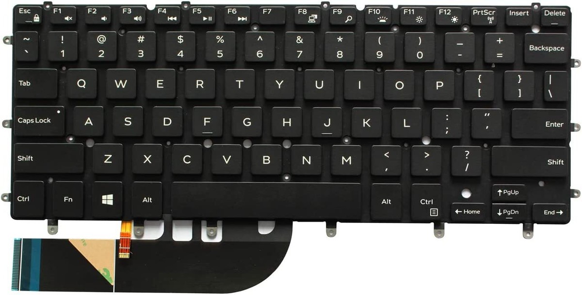 New US Backlit Keyboard for Dell XPS 13 9343 9350 9360 P54G
