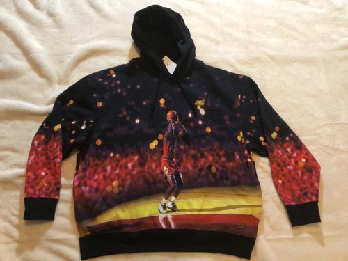 WOW! Nike Air Jordan Jumpman Fleece Pullover Hoodie Black Mens NWT 3XL 3XXXL New - Picture 20 of 21
