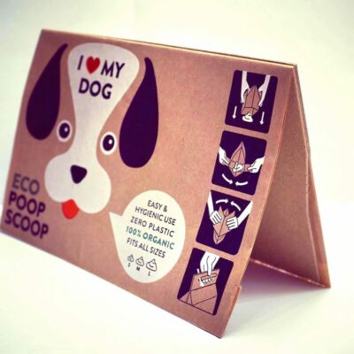 Öko Hundekotbeutel aus Papier und Pappe 100% biologisch abbaubar - 360 Beutel -