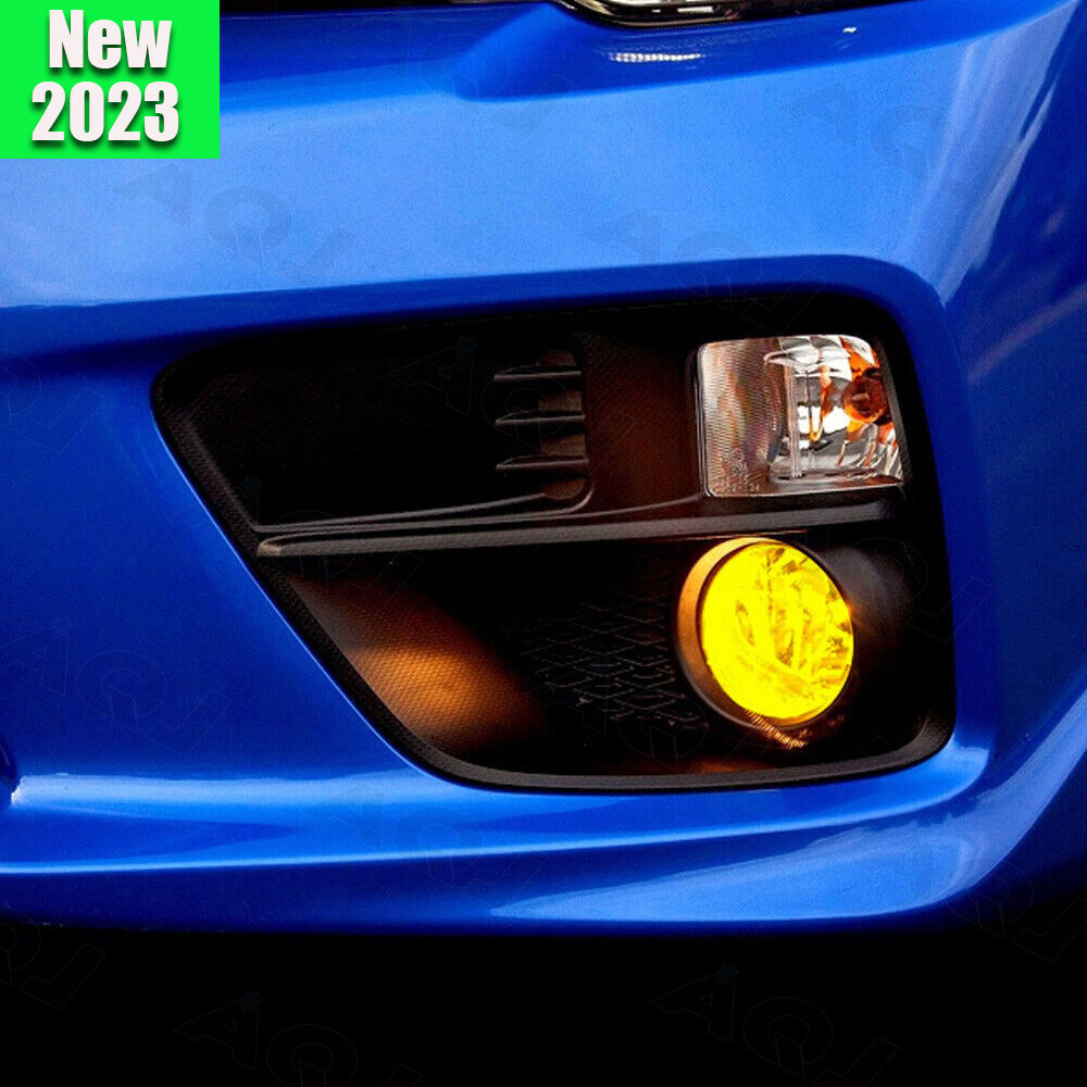 Golden Yellow H11 Fog Light Bulbs / Lamp Assemblies For Nissan Trucks & SUVs (Titan, Xterra, Frontier)