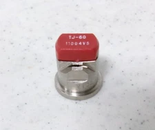 TeeJet TwinJet Drift Guard Twin Flat Red Spray Tips SS @ 110° 11004VS