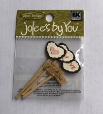 Jolees by You Boutique Chocolate Lollipop I Love You Dimensional Scrapbooking