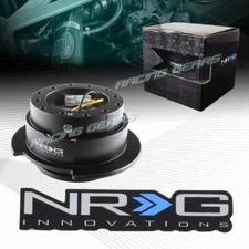 BLACK BALL LOCKING 6-HOLE NRG STEERING WHEEL GEN 2.5 QUICK RELEASE ADAPTER KIT