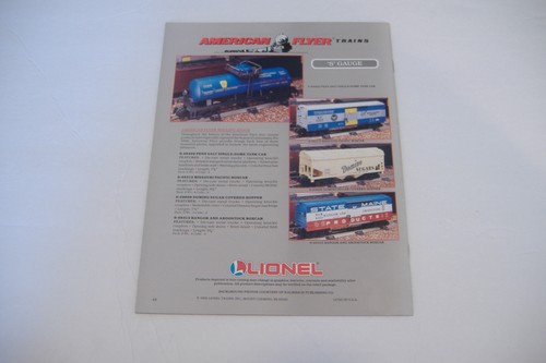 ~LIONEL ELECTRIC TOY TRAINS CATALOG~1992 BOOK TWO~ - Picture 2 of 7