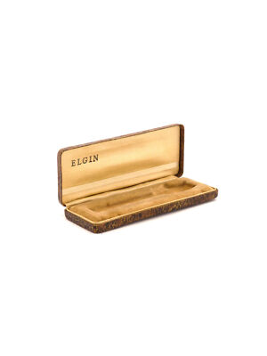 Schöne kleine Elgin Uhren box