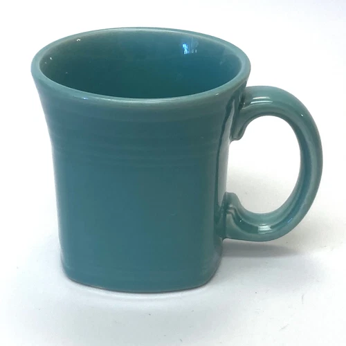 Homer Laughlin Fiesta 13 Ounce Square Mug in Turquoise