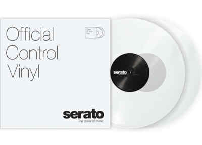 Serato Control Vinyl 2x12'' Clear Glass - 2x Controlvinyl Scratch Live Serato DJ