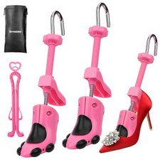 Pair of Women High Heel Shoe Stretcher Professional 2-way Adjustable Shoe Tre...
