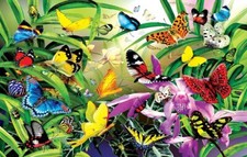 Butterflies 30 pc Jigsaw Puzzle - SunsOut Puzzles - Brand New 